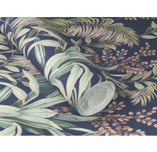 Tapetenrolle mit tropischem Pflanzenmuster