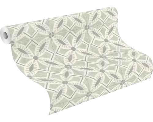 Tapetenrolle mit geometrischem Muster