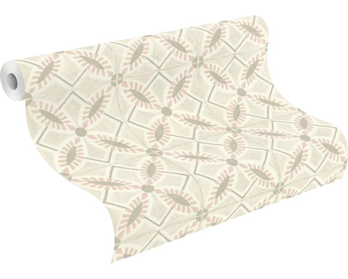 Tapetenrolle mit geometrischem Muster für die Wandgestaltung