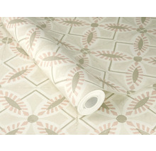 Tapetenrolle mit geometrischem Muster