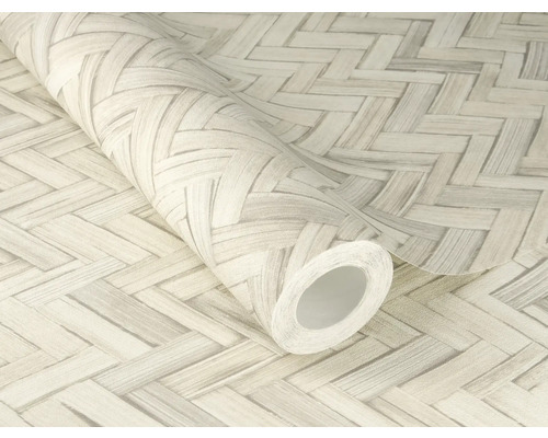 Tapetenrolle mit Flechtmuster