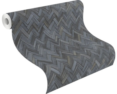 Tapetenrolle mit Flechtmuster