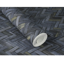 Tapetenrolle mit Flechtmuster