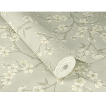 Tapetenrolle mit floralem Muster