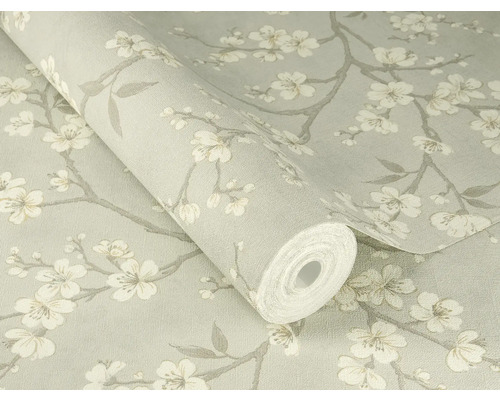 Tapetenrolle mit floralem Muster