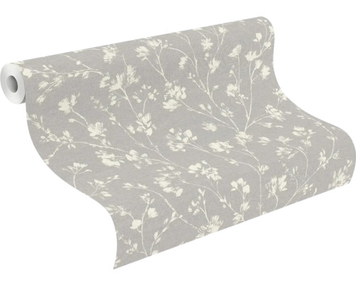 Tapetenrolle mit floralem Muster