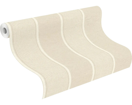 Tapetenrolle mit Streifenmuster