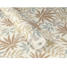 Tapetenrolle mit Blättermuster