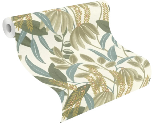 Tapetenrolle mit floralem Muster