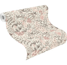 Tapetenrolle mit floralem Muster