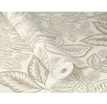 Tapetenrolle mit floralem Muster