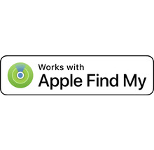 Funktioniert mit Apple Find My Zeichen