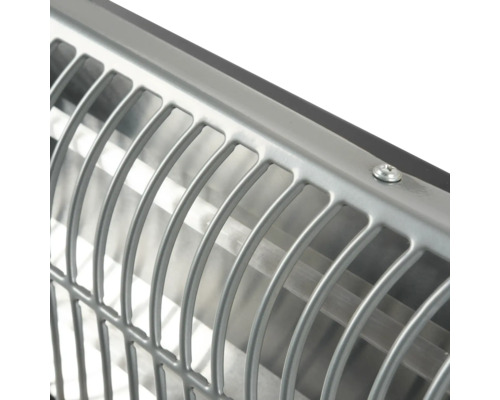 Detailaufnahme von einem Heizlüftergitter