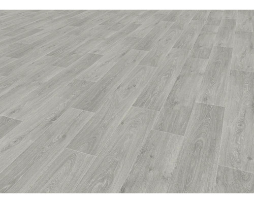 Verlegter Laminatboden mit Holzoptik