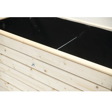 Hochbeet klassisch WESTMANN Asket L 130 x 70 x 90 cm natur