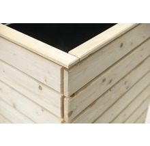Hochbeet klassisch WESTMANN Asket L 130 x 70 x 90 cm natur