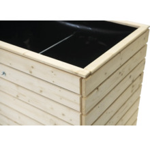 Hochbeet klassisch WESTMANN Asket M 110 x 70 x 90 cm natur