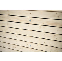 Hochbeet klassisch WESTMANN Asket XL 160 x 70 x 90 cm natur