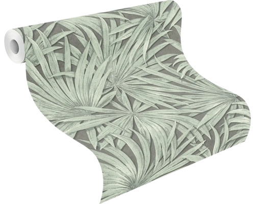 Tapetenrolle mit Palmenblattmuster