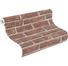 Vliestapete 791440 Allegretto Steine rot
