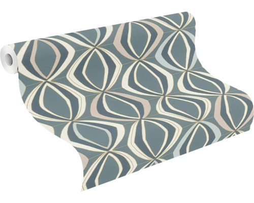 Tapetenrolle mit geometrischem Muster