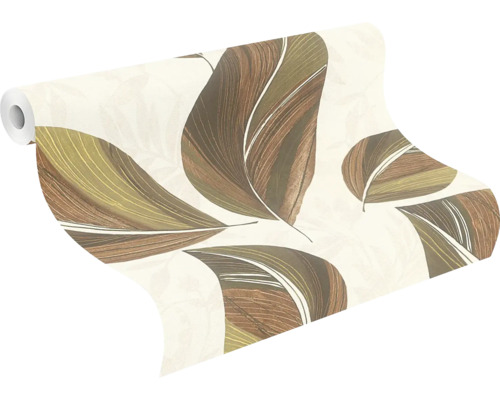 Rolle Tapete mit Blattmuster