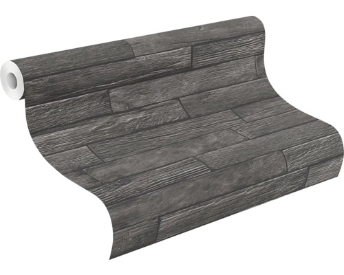 Tapetenrolle mit Holzplankenmuster