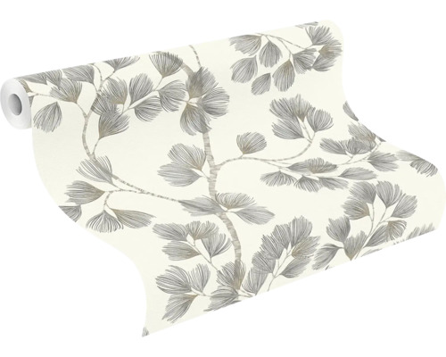 Tapetenrolle mit floralem Muster