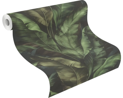 Tapetenrolle mit Blättermuster