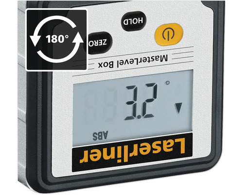 Laserliner Master Level Box mit 180 Grad Drehung