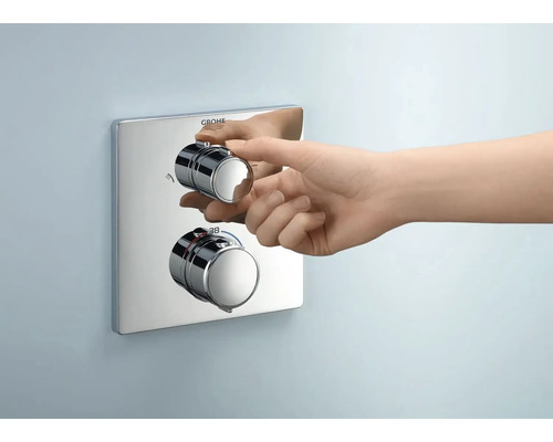 Grohe Thermostatarmatur mit Hand