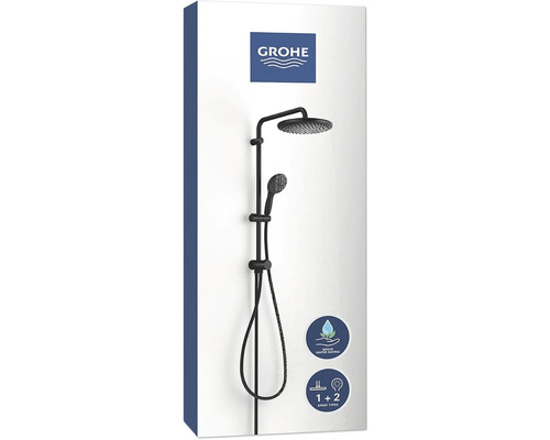 Grohe Duschsystem mit Kopfbrause und Handbrause