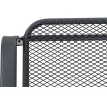 Hocker Siena Garden 52 x 53 x 47 cm Stahl anthrazit