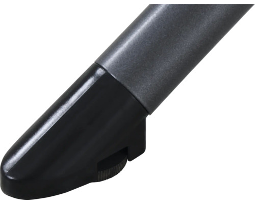 Detailaufnahme von Bein und Feststellschraube eines Produkts