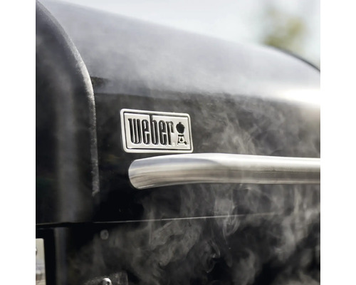 Weber Logo auf einem Grill