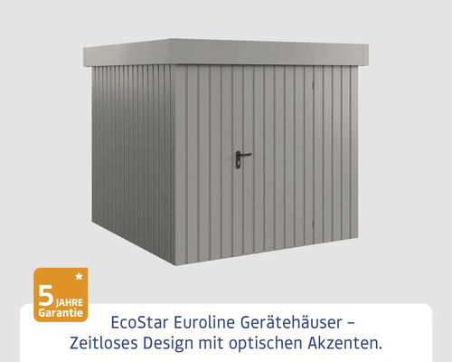 EcoStar Euroline Gerätehaus mit Tür