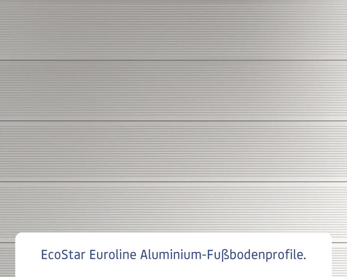 EcoStar Euroline Aluminium Fußbodenprofile.