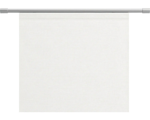 Weißes Seitenzugrollo mit Zugschnur