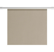 Beige Stoffrollos für Fenster mit Montageleiste