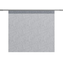 Schiebegardine mit Paneelwagen und Beschwerungsstab