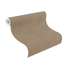 Tapetenrolle mit geometrischem Dreiecksmuster