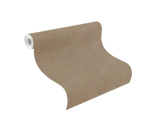 Tapetenrolle mit geometrischem Dreiecksmuster