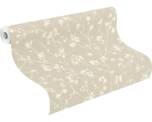 Tapetenrolle mit Blumenmuster