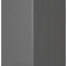 Unterschrank mit Schublade und Drehtür Held Möbel Mailand BxTxH 50 x 60 x 85 cm Frontfarbe grau hochglanz Korpusfarbe grau-thumb-3