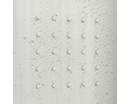 Duschkopf mit Wasser und Düsen