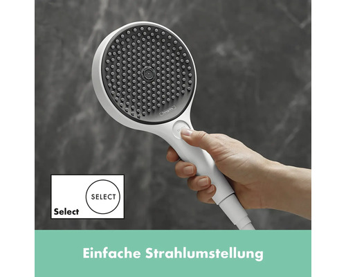 Handbrause mit Strahlartenumstellung