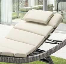 Gartenliege mit Polsterauflage