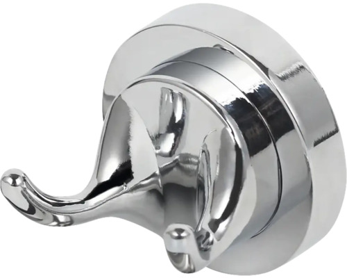 Doppelter Kleiderhaken aus Metall zur Wandmontage