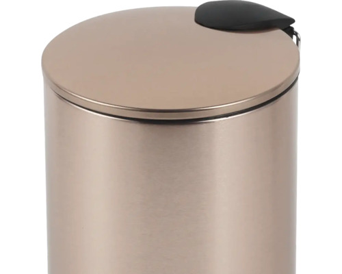 Abfalleimer mit Deckel und rundem Design