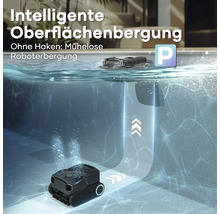 Aiper Scuba X1 Pro Max Poolroboter für Pools bis zu 300 m², kabellose Reinigung von Boden und Wänden, Wasserlinie und Wasseroberfläche, 32.000 l/h Durchflussrate, Akkulaufzeit 300 Minuten für die Bodenreinigung , 600 Minuten für die Oberflächenreinigung